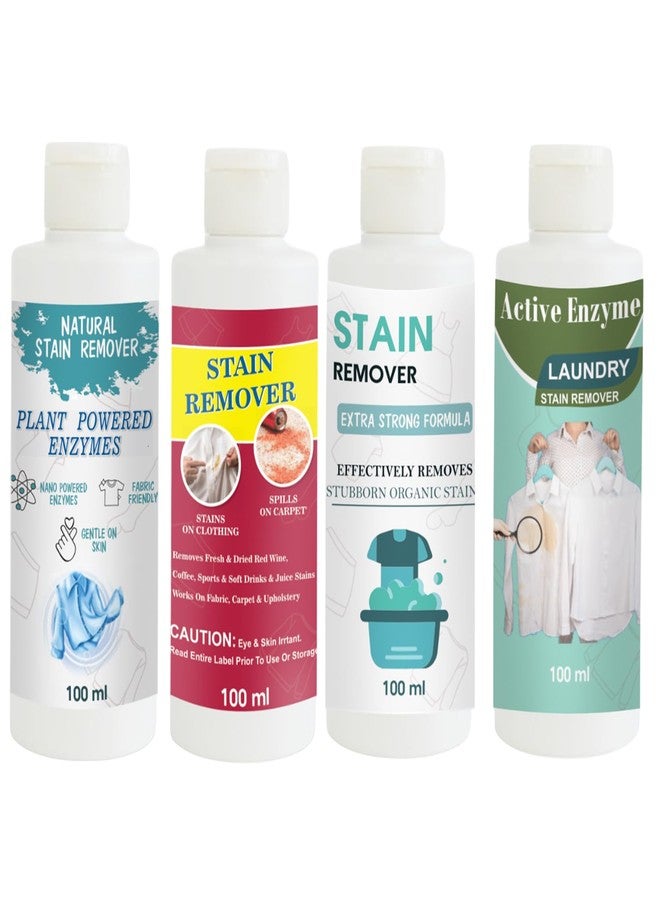 مجموعة مزيلات بقع توفوس: مزيل بقع القمصان، الأحمر، الدمى، والفستق | محلول تنظيف متعدد الأسطح للملابس والأقمشة والمفروشات (100 غرام لكل عبوة) - Image 1